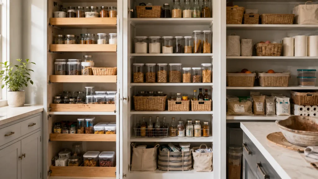 zone-based kitchen organization method