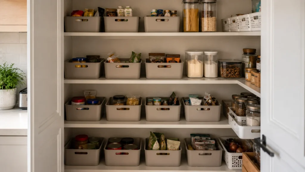 ADHD-friendly kitchen organization