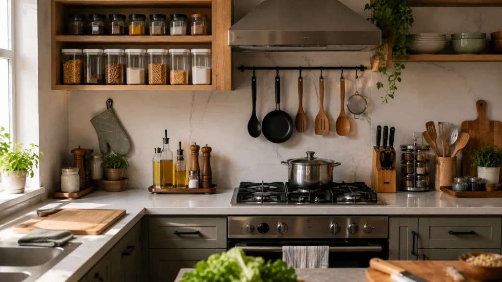ADHD-friendly kitchen organization