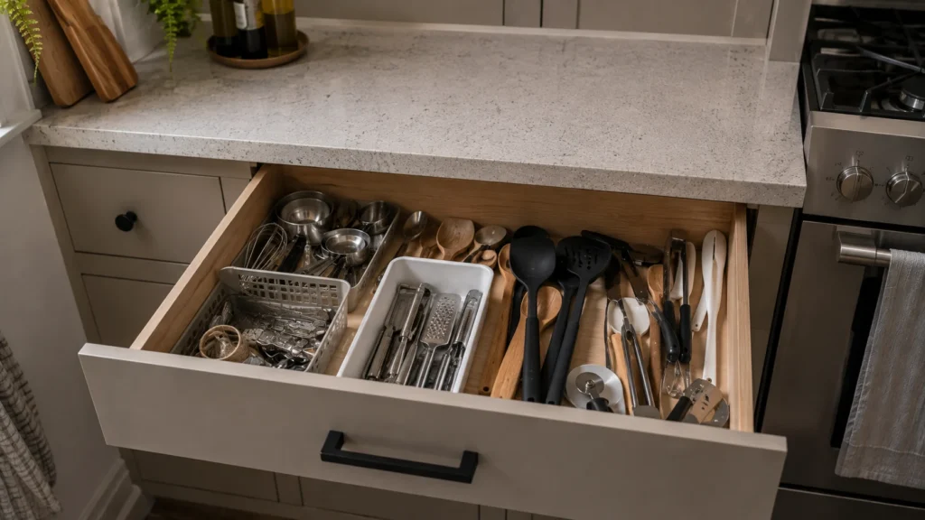 ADHD-friendly kitchen organization