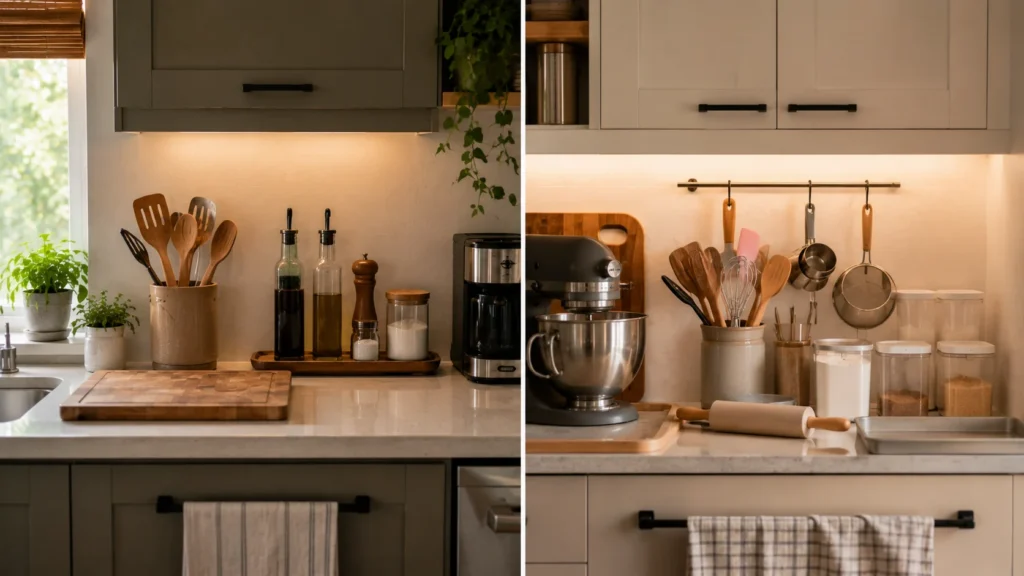 ADHD-friendly kitchen organization