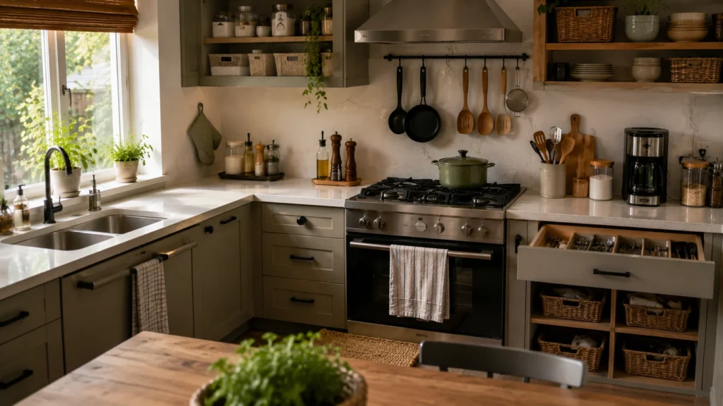 ADHD-friendly kitchen organization