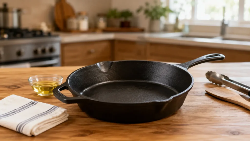 season and care for cast iron cookware