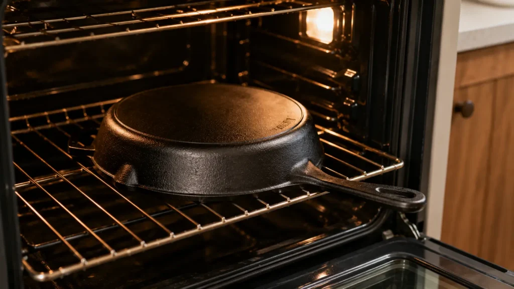 season and care for cast iron cookware