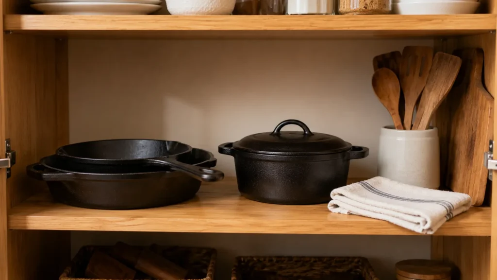 season and care for cast iron cookware