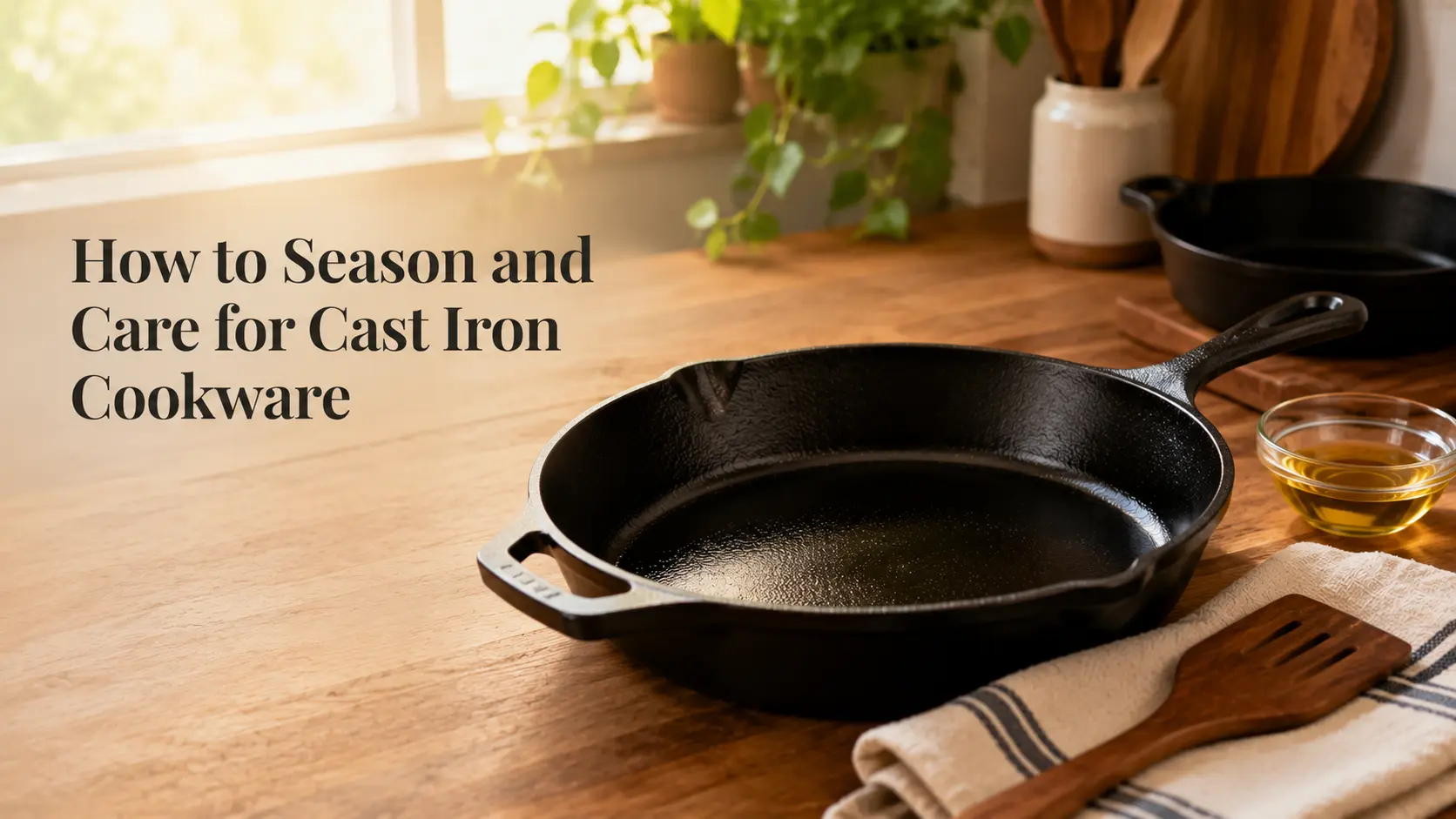 How to Season and Care for Cast Iron Cookware: 7 Simple Tips That Work