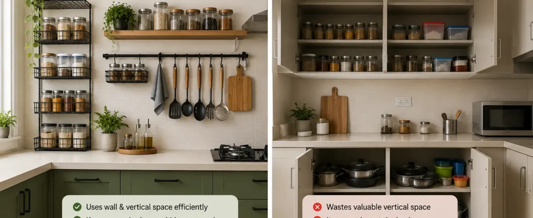 Vertical Kitchen Storage Ideas 2026: Save Space Smartly