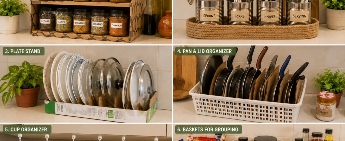 Organize Your Kitchen Without Buying Anything | 10 Easy Tips