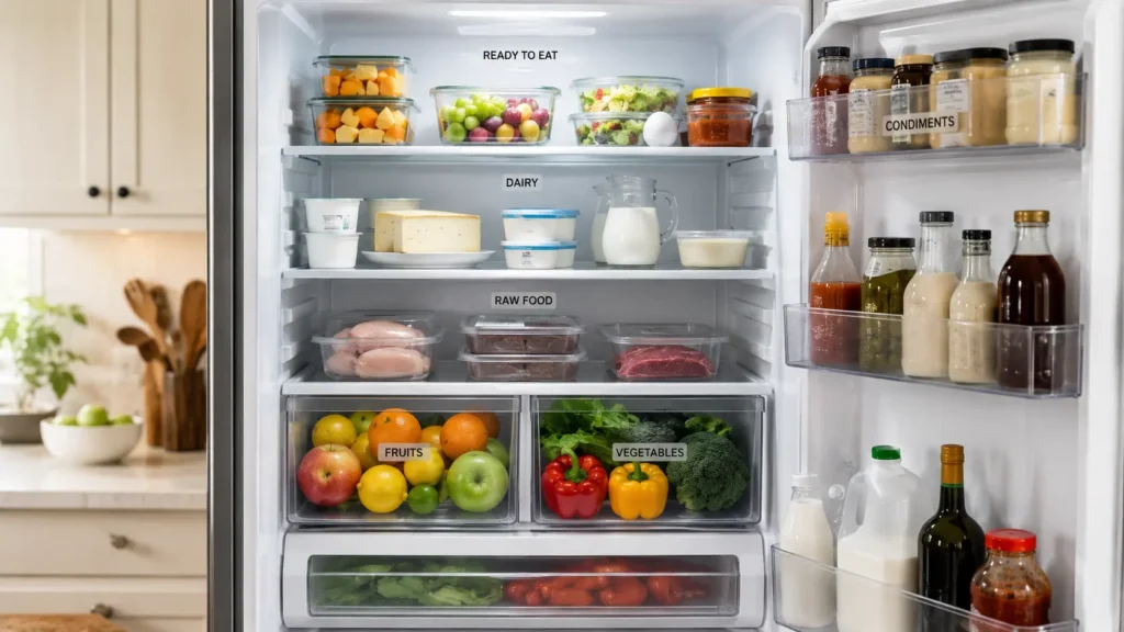 fridge organization ideas