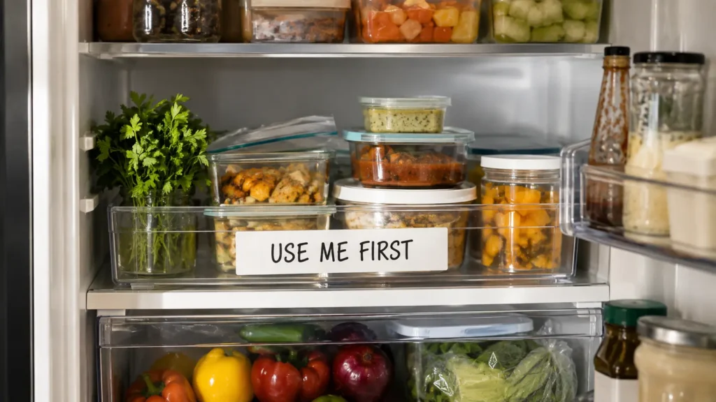 fridge organization ideas