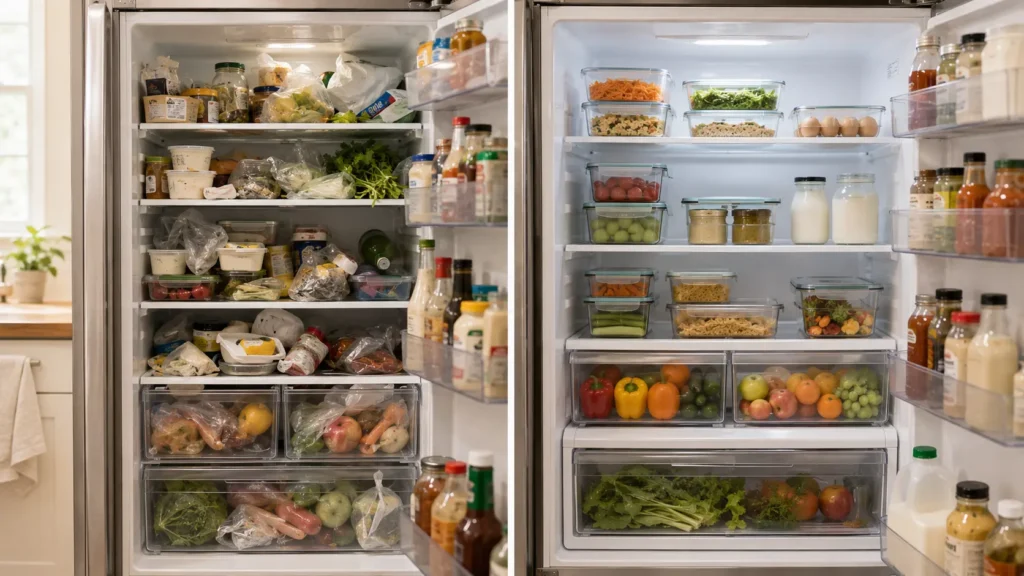 fridge organization ideas