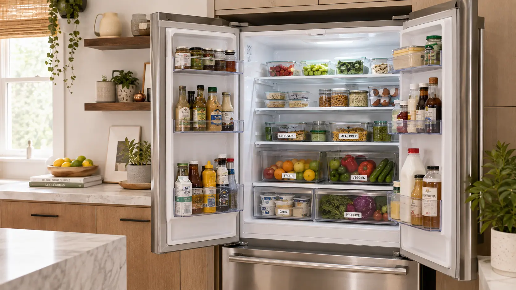These Fridge Organization Ideas Will Make Your Kitchen Feel So Much Better