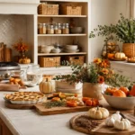 how to organize kitchen for holiday hosting