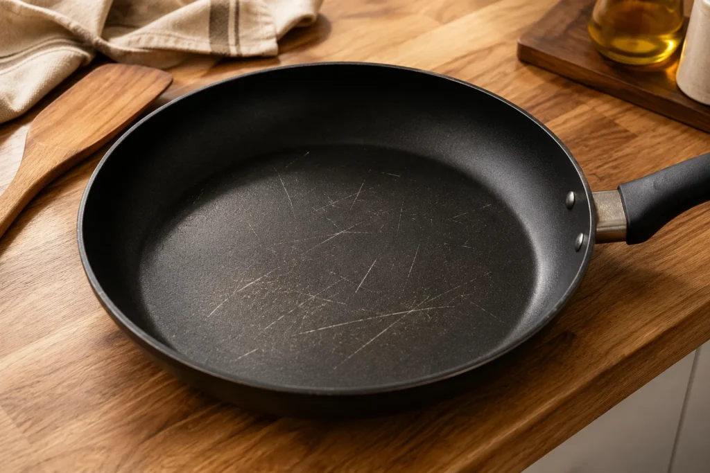 non-stick cookware needs to be replaced