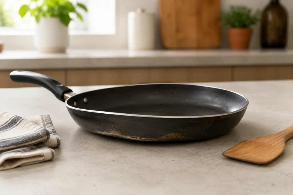 non-stick cookware needs to be replaced