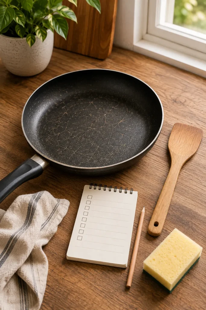 non-stick cookware needs to be replaced