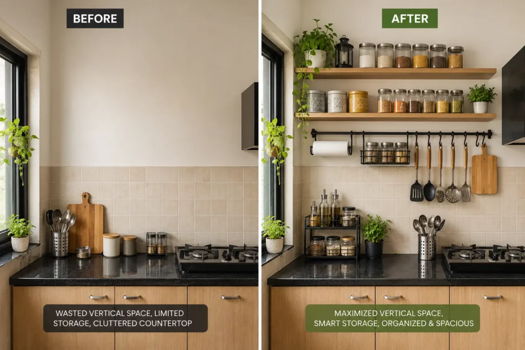 vertical kitchen storage ideas 2026