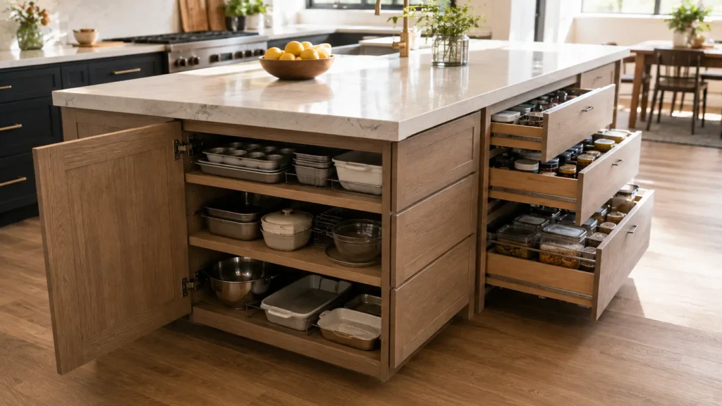 hidden storage kitchen ideas