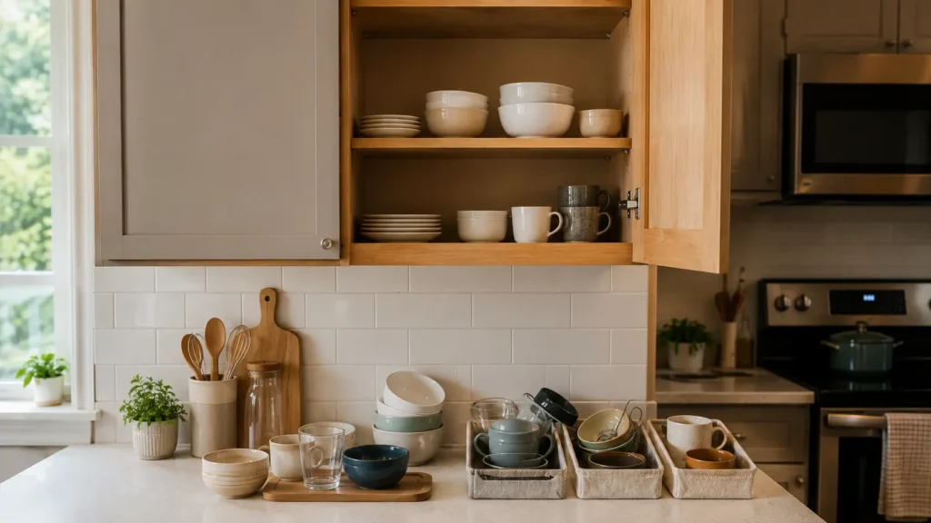 how to declutter your kitchen without overwhelm