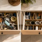 how to organize a kitchen junk drawer
