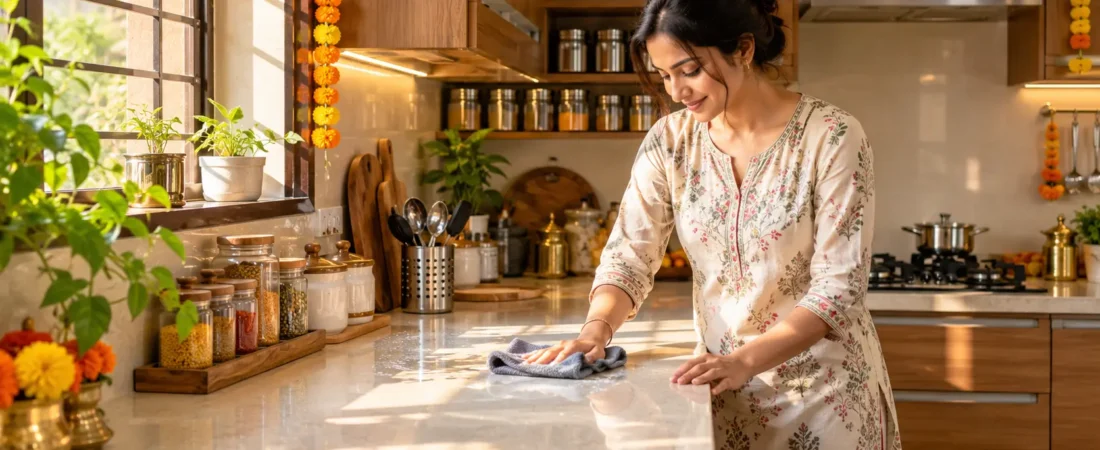 Diwali Kitchen Cleaning Checklist: A 7-Day Plan for 2026